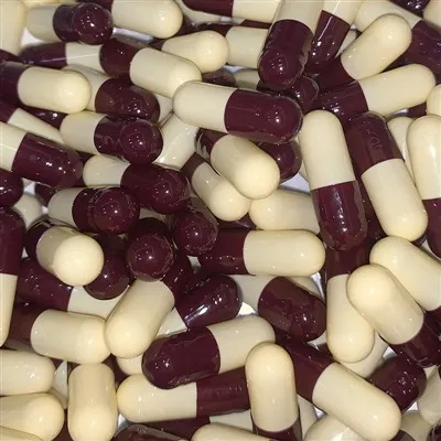 Cápsulas de gelatina dura vazias